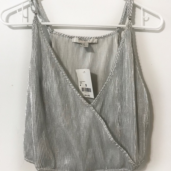 NWT FOREVER 21 CONTEMPORARY METALLIC CAMI - Picture 5 of 5